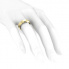 Obrączki ślubne żółte złoto z brylantami - S50200T46zmp - 4