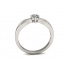 Platynowy pierścionek zaręczynowy, diament - P15076pt - 1