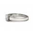 Pierścionek zaręczynowy z platyny, brylant - p15082pt - 2