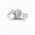 Prześliczny pierścionek zaręczynowy z brylantami - P15244b - 4