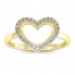 Zaręczynowy pierścionek żółte złoto brylant - P15352z