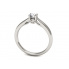Pierścionek platyna pierścionek z brylantami - p16442pt - 1