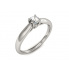 Pierścionek platyna pierścionek z brylantami - p16442pt
