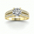 Pierścionek zaręczynowy z brylantami - p16027z - 4