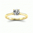 Pierścionek zaręczynowy z brylantami - p16205z - 4