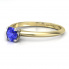 Zaręczynowy pierścionek z szafirem cejlońskim - p16365zbszc - 2