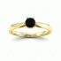 Pierścionek zaręczynowy- czarny diament - p16330zcd - 4