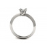 Zaręczynowy pierścionek, platyna, diament - pt20026br_VS_G - 1