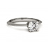 Zaręczynowy pierścionek, platyna, diament - pt20026br_VS_G - 2