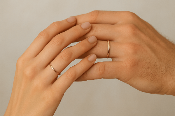 obraczki złote ślubne 3mm